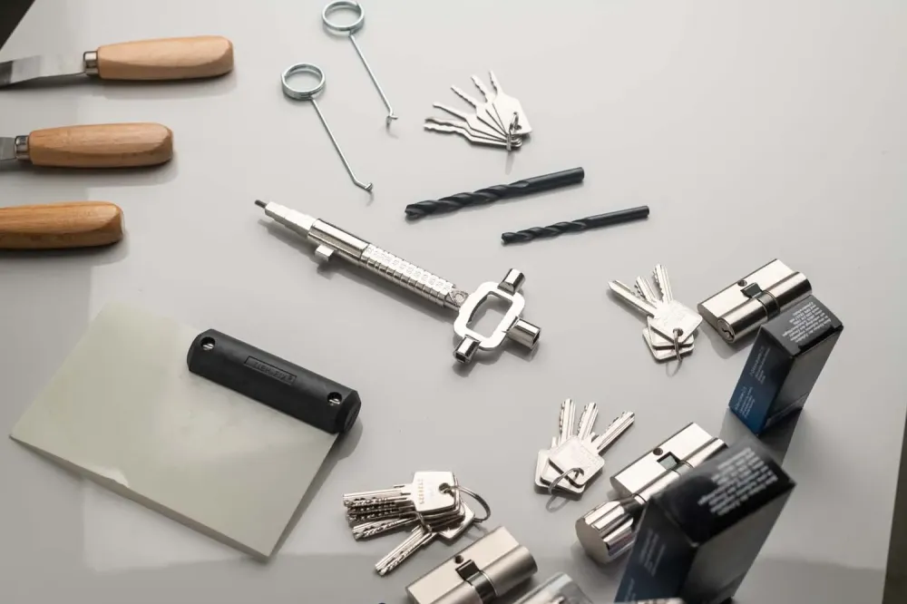 materiel ouverture porte